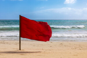 colores de bandera playas